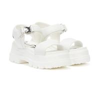 Sandales à plateforme Buffalo Jojo blanches pour femmes - Boucle de serrage - EU 38 40