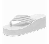 Sandales à plateforme pour femme - Avec séparateur d'orteils - Sandales confortables à l'arrière - Pour l'intérieur et l'extérieur - Décontractées - Chaussures d'été - Chaussures de randonnée