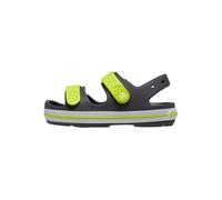 Crocs Unisexe Enfant Crocband Cruiser Sandal T Sandales, Slate Grey/Acidity, 25/26 EU