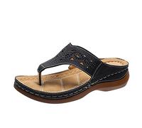 Sandales à semelle épaisse pour femme - Tongs pour femme - Tongs pour femme - Sandales ouvertes à l'arrière - Sandales de vacances - Pour l'intérieur et l'extérieur - Lavables - Respirantes et