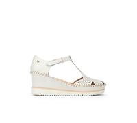 Pikolinos Sandales en Cuir Blanc Aguadulce - Taille 7cm