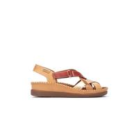 Sandales à Semelles compensées en Cuir CADAQUES pour Femme Color Almond