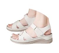 Sandales à Talon Été,Chaussures Femme Classique,Faciles Fermer Idéales Légères Décontractées Offrant Maintien Respirabilité Tout Au Long Journée,Claquette Semelle Grande Adhérence Vacances