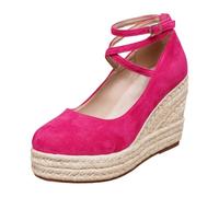Sandales à Talon Été,Chaussures Femmes Extra Légère,Danse Mariée P2Mps Talons Épais Brides Talons Hauts Traditionnels Fête Élégantes Octobre,Claquette Semelle Grande Adhérence Vacances