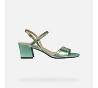 Sandales Ã talon femme Geox New Eraklia 50 B Vert 41