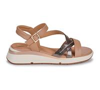 Sandales à talon femmes Geox D ELOWYNNE Marron 37