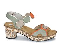 Sandales à talon femmes Rieker 63876-91 Vert 41