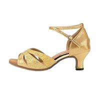 Sandales à talon pour femme pour danse latine salsa avec sangle et plateforme | Talon haut pour plus d'élégance, sangle réglable. Idéales pour les bals, les mariages et les soirées.