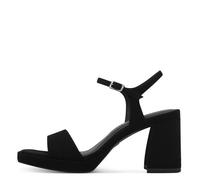 Sandales à talon - TAMARIS - 1-28343-44 - Noir - Talon bloc 8 cm - Bride à boucle 38
