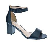 Clarks Femme Deva Mae Shoes, Cuir Noir, 38 EU