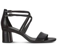 Sandales à talons en cuir noir Elevate 65 de Ecco Women