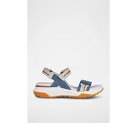 Sandales À Talons En Cuir Nubuck Sorapis + Grip - Bleu 41