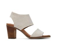 Sandales Ã talons femme Toms Majorca Cutout Beige 41