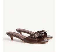 Sandales à talons hauts à bout rond, nœud papillon, talon kitten, élégantes, douces, décontractées, polyvalentes. Conviennent pour le thé de l'après-midi, les rendez-vous, les tenues élégantes, les va