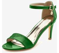 Sandales à talons hauts joli aspect verni - LASCANA - vert VERT 38