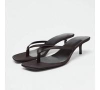 Sandales à talons hauts style français pour femmes, nouvelles sandales d'été à bout ouvert à talon fin, sandales à bride à la cheville et talons de chatons CN35,CN36,CN37,CN38,CN39,CN40,CN41,CN42Unico