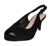 Sandales À Talons Ouverts Avec Boucle Sling Large Pour Femmes Spot On F1R2045