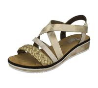 Sandales À Talons Wedge Élégantes Rieker Pour Femmes V3663