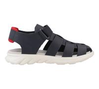 Geox J AIRADYUM BO Sandale, bleu marine/rouge, 24 EU