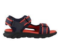 Geox Garçon J Airadyum Bo Shopping-feed;niño;sandalias-niño, Navy Red, 33 EU
