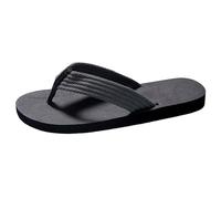 Sandales amusantes pour homme - Coupe large - Sandales compensées d'été décontractées - Pour la plage - Antidérapantes et respirantes - Grande taille - Chaussures de piscine d'été, gris, 42 1/3 EU