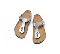 Birkenstock Gizeh - Tongs femme - argent - 37 EU