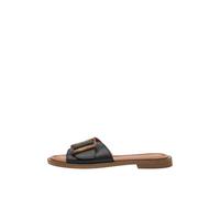 Sandales aspect cuir avec détail bijou femme s.Oliver Noir 36