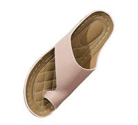 Sandales asymétriques avec anneau d'orteil pour femme - Style décontracté