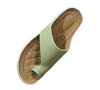 Sandales asymétriques avec anneau d'orteil pour femme - Style décontracté