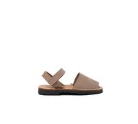 Sandales Avarcas Nubuck À Scratch Pour Enfant Taupe 29