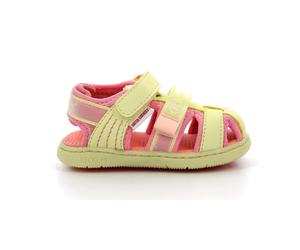 Sandales bÃ©bÃ© garÃ§on Kickers Kickbeachou Jaune 27