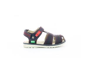 Sandales bÃ©bÃ© garÃ§on Kickers Pepster Bleu 22