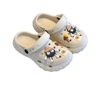 Sandales Baotou été enfant respirantes plage unisexe parent-enfant bleu#M