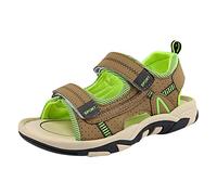 Sandales Bebe Chaussures - Été garçons Filles de Marche Enfants Tout-Petits Diapositives Unisexe Enfants décontracté (Green 365 Big Kids)