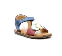 KICKERS Garçon Fille DYASTAR Sandale, Marine Metal Multico, 21 EU