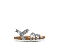 Geox J Adriel Girl F, Sandale Fille, Silver,
