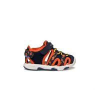 Geox Sandales bébé garçon Multy Boy B bleu marine/orange Taille 21 EU