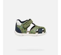 Geox Sandales B Sandal Zapito Boy – Pistache/Marine – Garçon EU 21