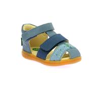 Kickers BAZAR,SANDALE BEBE BLEU TRICOLORE, 19 EU