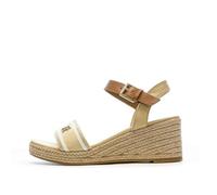Sandales Beige Femme Tommy Hilfiger Webbing Wedge 36