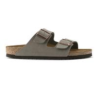 Sandales Birkenstock Arizona Birko-Flor Birkibuc Gris 43