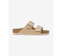 Sandales Birkenstock Arizona Birko-Flor Patent Narrow beige marron - 41