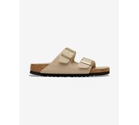 Sandales Birkenstock Arizona BS Birko-Flor étroites beige marron femme - 42