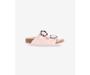 Sandales Birkenstock Arizona Flower Buckle largeur étroite rose clair enfant - 29