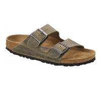 Sandales BIRKENSTOCK Arizona sfb cuir gras - Homme - Vert 39