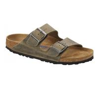 Sandales BIRKENSTOCK Arizona sfb cuir gras - Homme - Vert 41