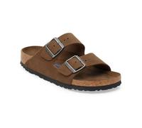 Sandales Birkenstock Arizona Soft Footbed en cuir suédé 40