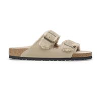 Birkenstock - Arizona Shearling Sandales en Daim Narrow - Femme - Chaussures - Beige - Taille: 36 EU