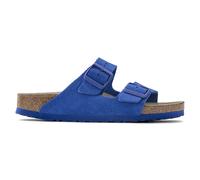 Sandales Birkenstock Arizona Suede Leather Bleu 46