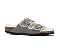 Sandales Birkenstock Arizona Vl Stone Coin Lammfell Gris 41 Ãtroit